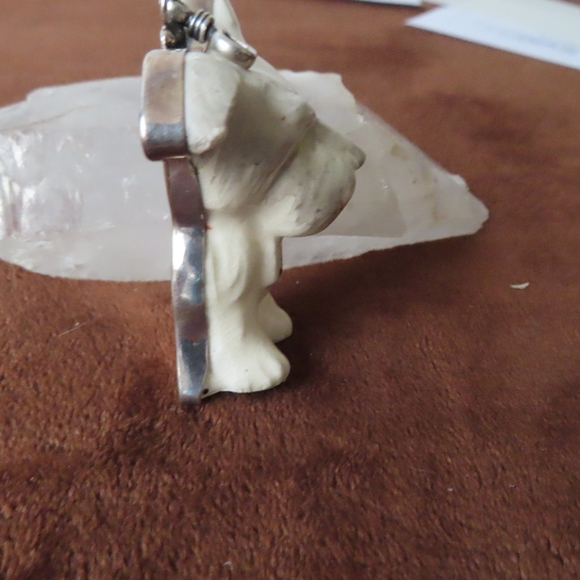 rare Jacqueline Smiley Vintage Revival Signed 950 Pepper Shaker Pendant 35.3g - Picture 3 of 6